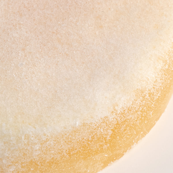 Rosen Duftseife mit Naturschwamm